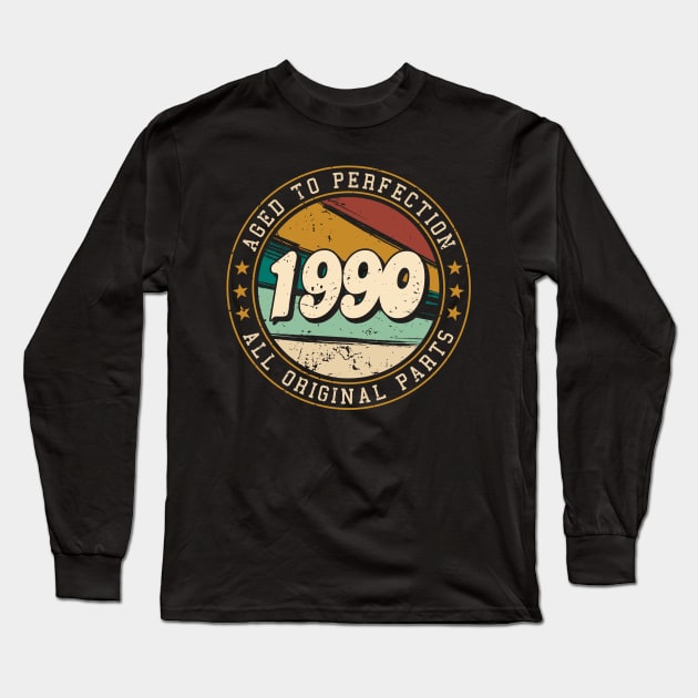 30th birthday gifts 1990 gift 30 years old Long Sleeve T-Shirt by CheesyB